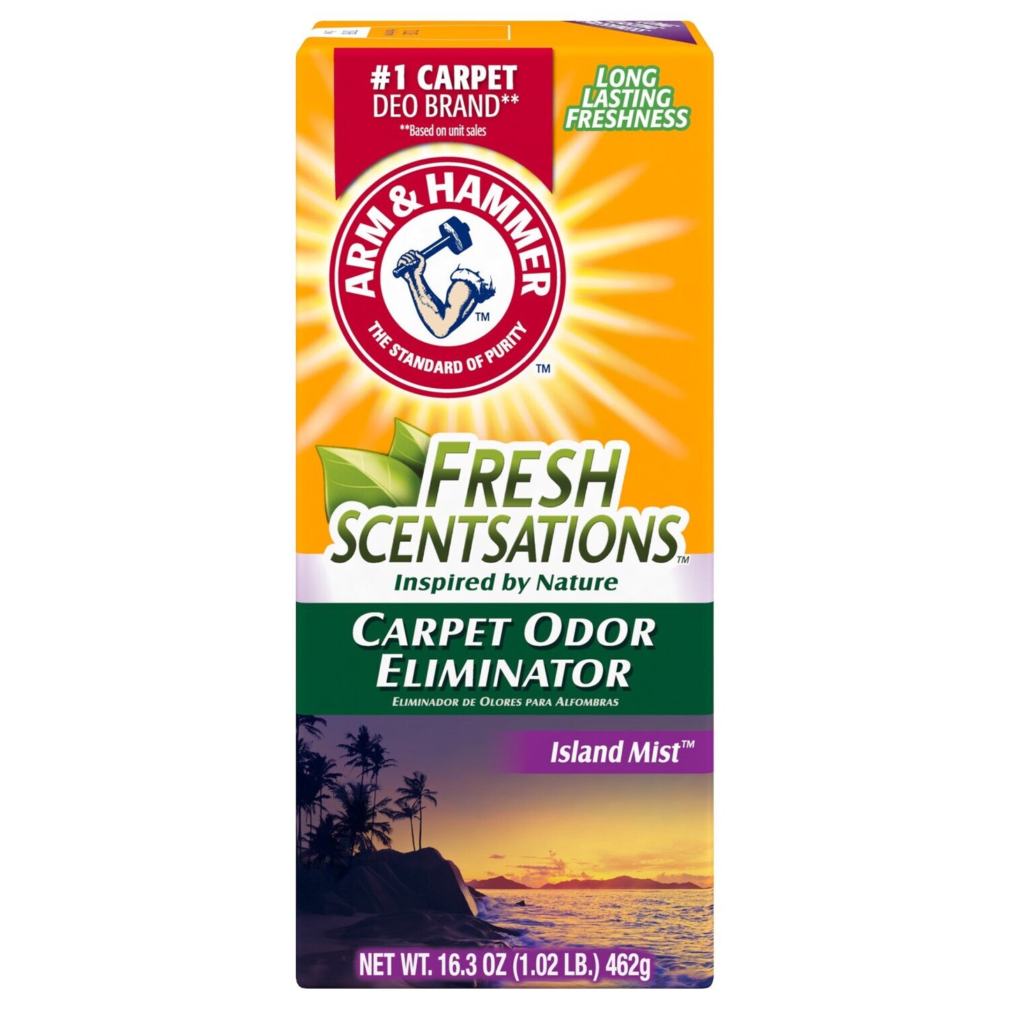 Arm & Hammer Scentsations Island Mist Carpet Odor Eliminator, 16.3-oz. (Pack of