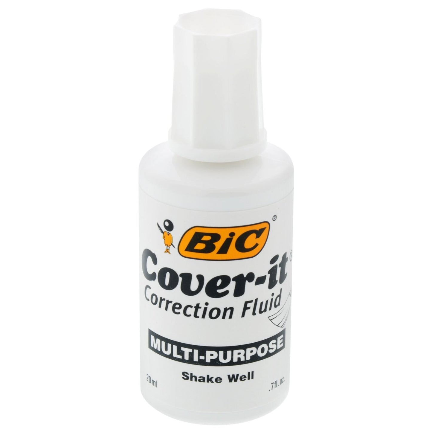 Bic Cover-It Correction Fluid (Pack of 6)