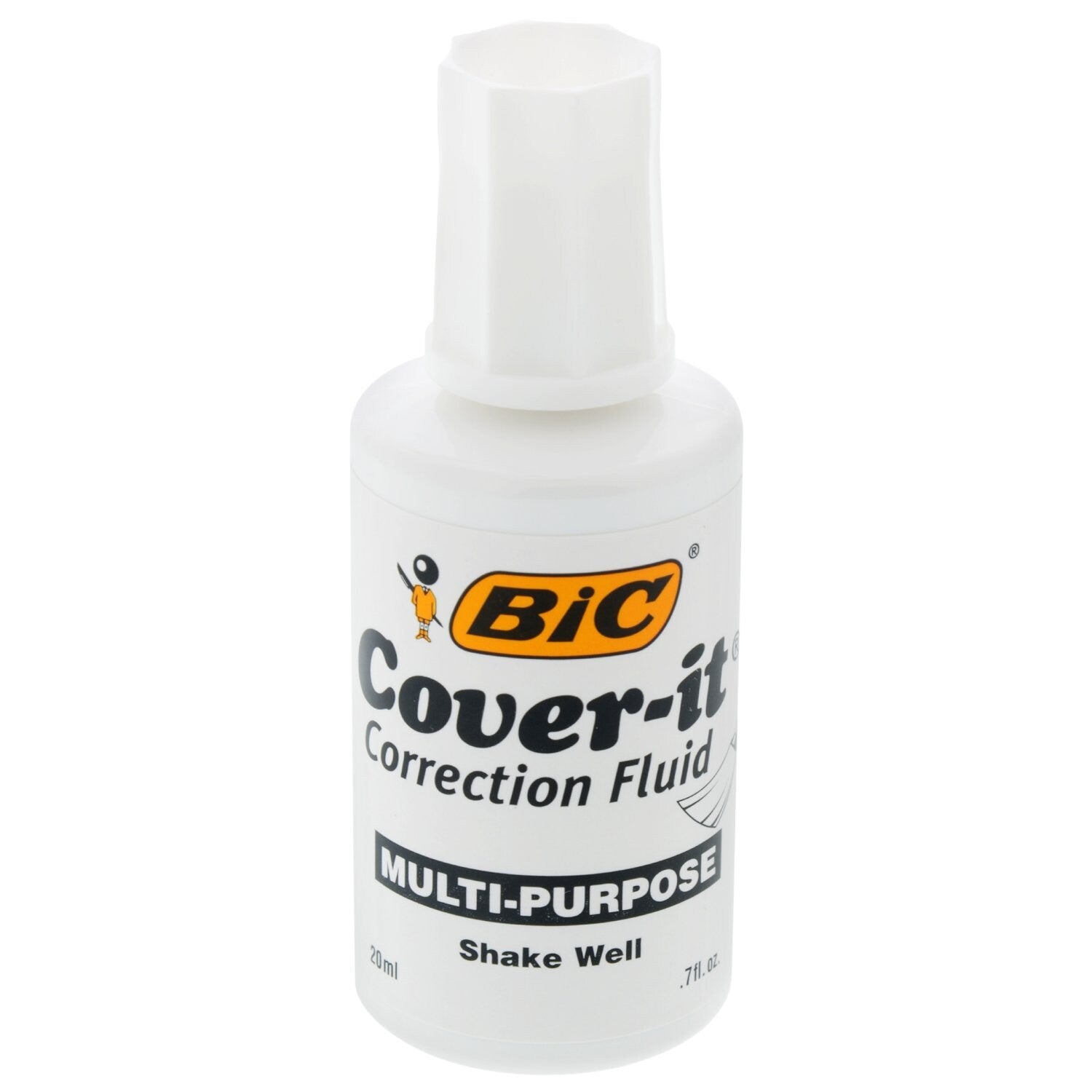 Bic Cover-It Correction Fluid (Pack of 6)