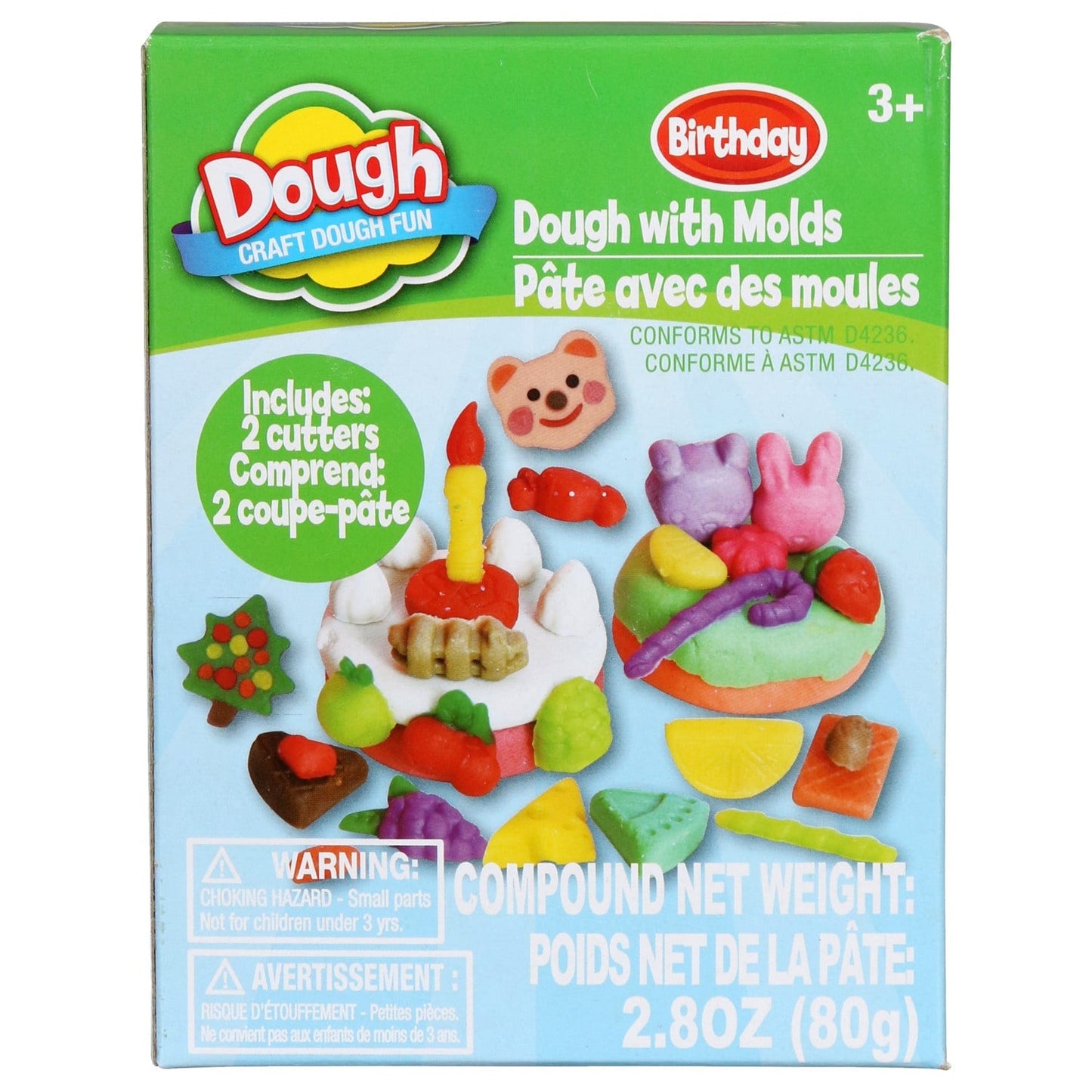 Craft Dough Fun Food Kits, 2.8-oz. (Pack of 24)