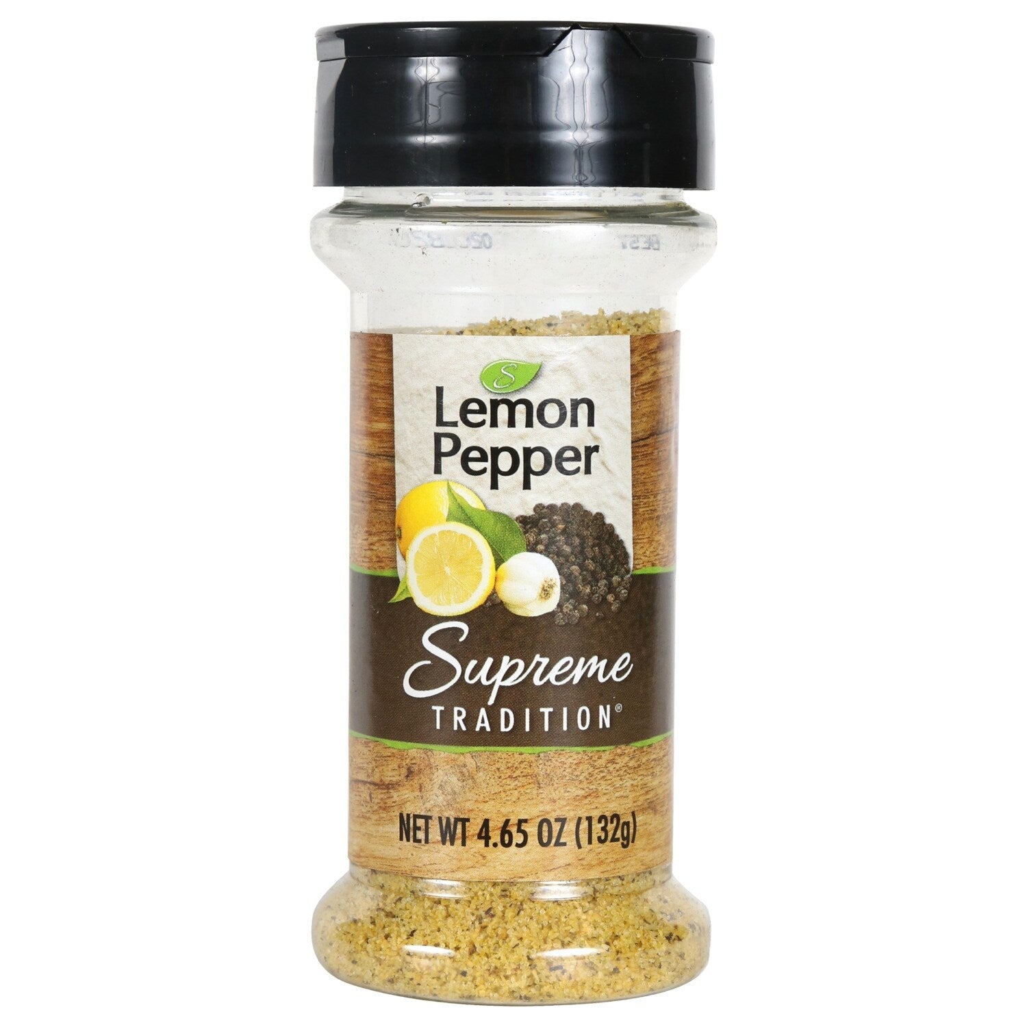 Supreme Tradition Lemon Pepper Seasoning, 4.65-oz. Bottles (Pack of 12)