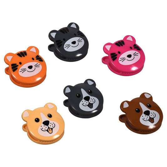 Power Clips Plastic Novelty Bag Clips, 3-ct. Packs (Pack of 48)