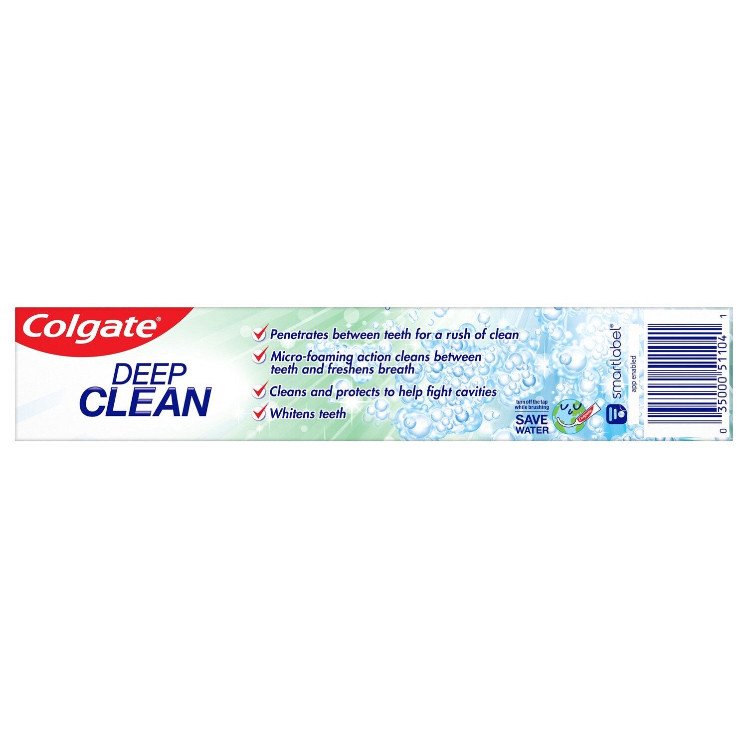 Colgate Deep Clean Gel Toothpaste with a Brisk Mint Flavor, 2.5 oz. (Pack of 12)
