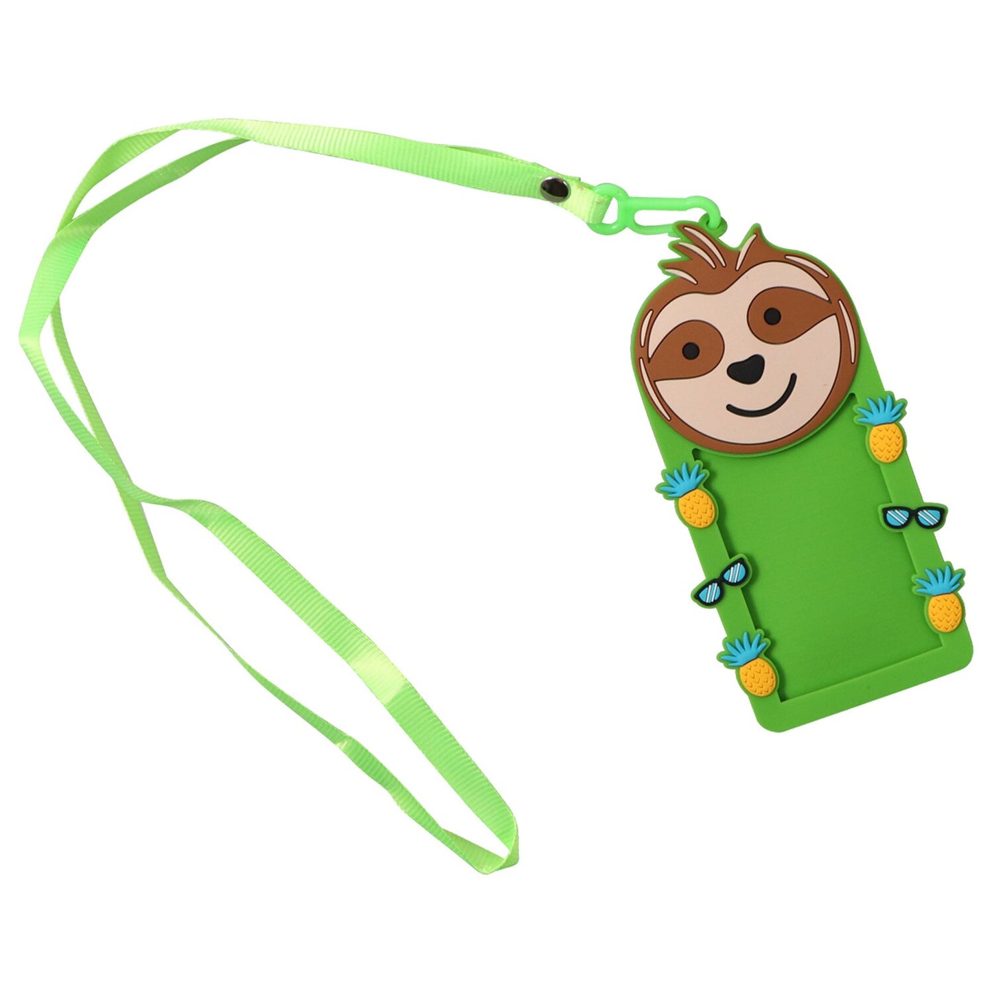 Animal Shaped Card Holders with Lanyards, 6.625x3.25-in. (Pack of 24)