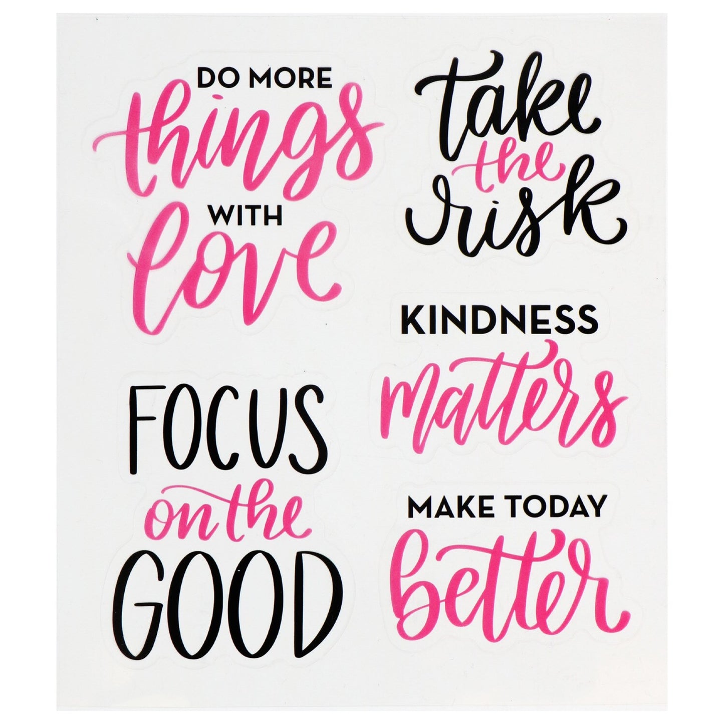 Crafter's Square Everyday Sentiment Stickers (Pack of 36)