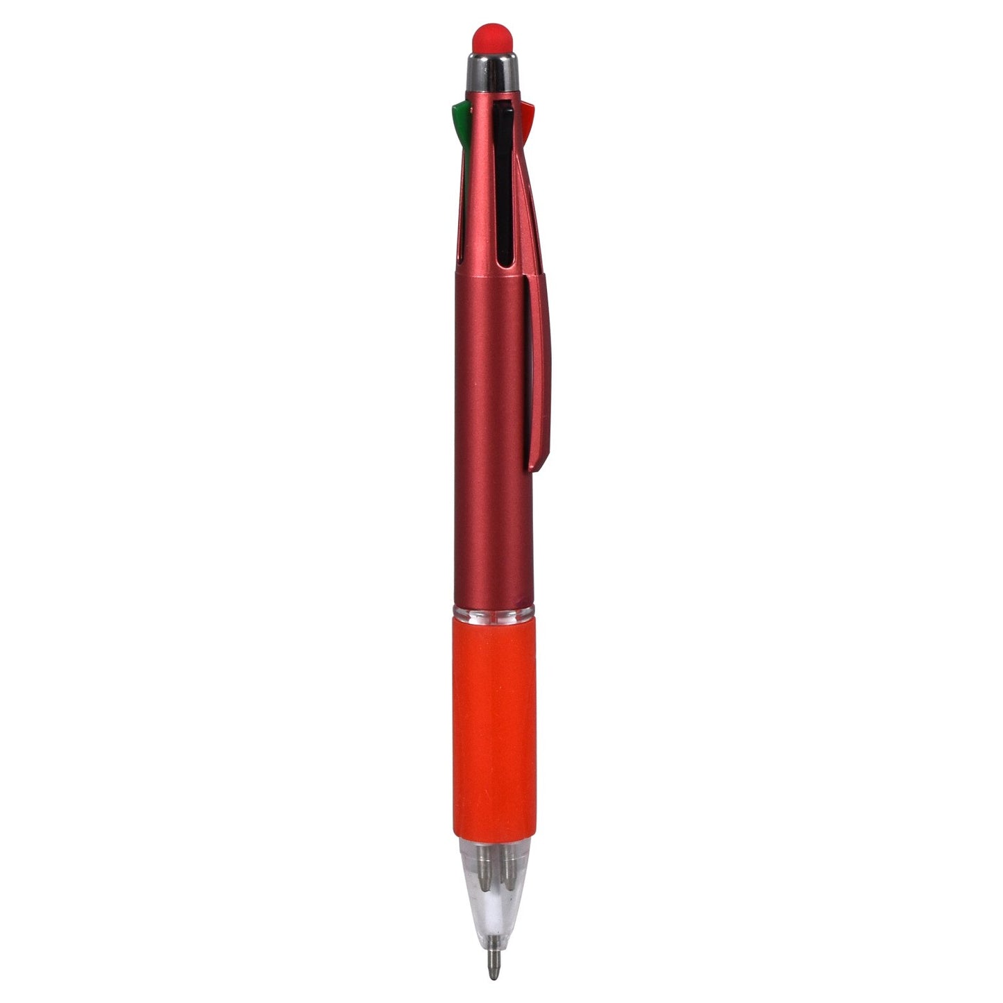 Geddes All-In-One 4 Color Pens with Styluses. 5.75 in. (Pack of 24)