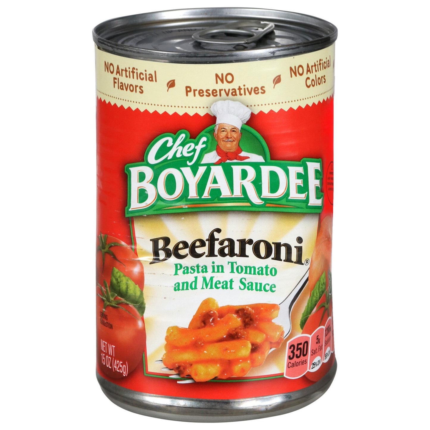 Chef Boyardee Beefraroni, 15 oz. Cans (Pack of 12)