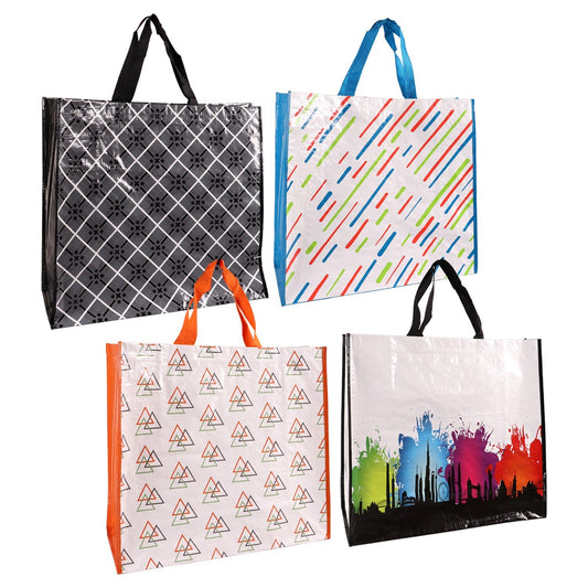 Juncture XXL Reusable Tote Bags, 19.5x17.5-in. (Pack of 24)