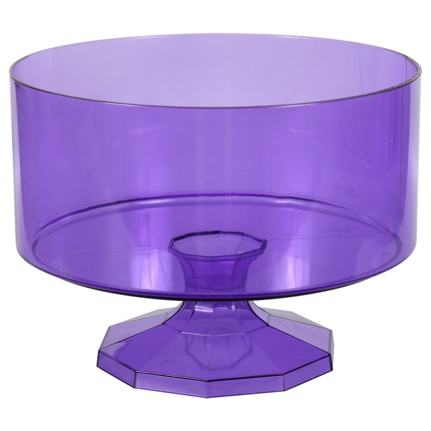 PURPLE PLASTIC TRIFLE (Pack of 24)