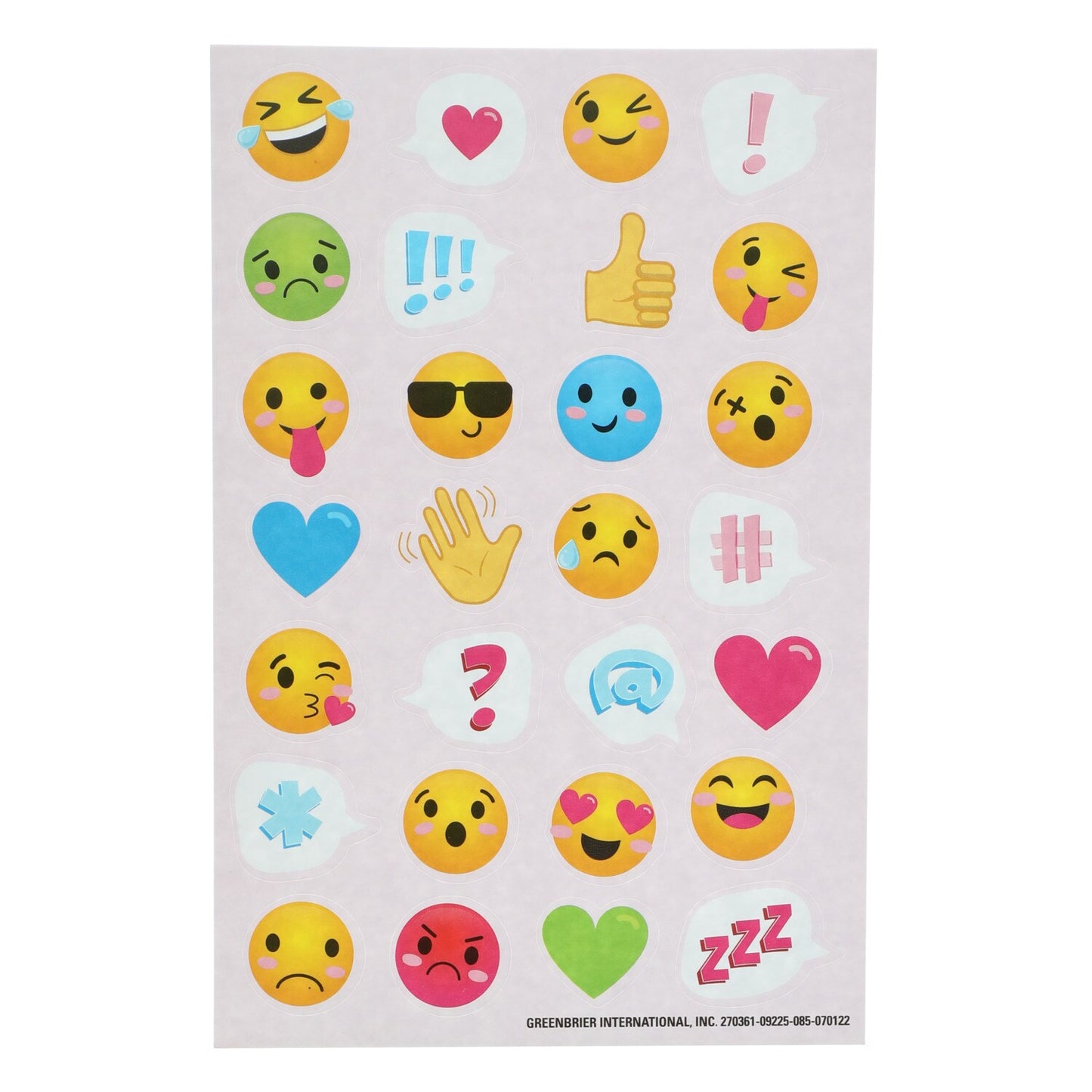 Emoji Stickers, 96-ct. Packs (Pack of 24)