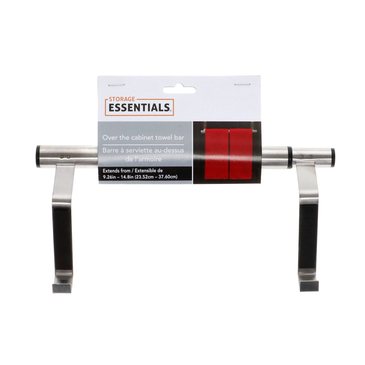 Essentials Adjustable Over-the-Counter Towel Bars (Pack of 24)