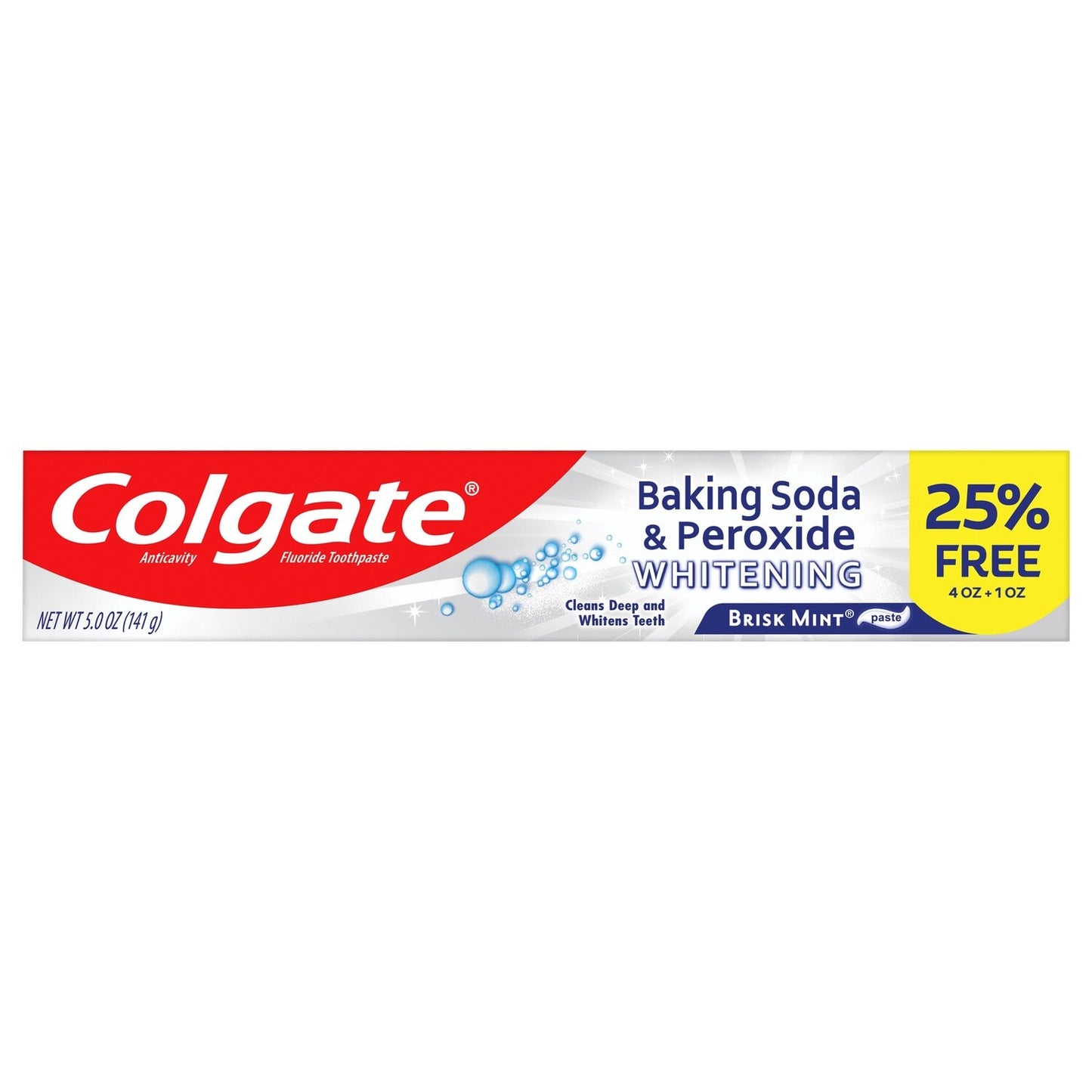 Colgate Whitening Toothpaste with Baking Soda and Peroxide, 5 oz. (24)