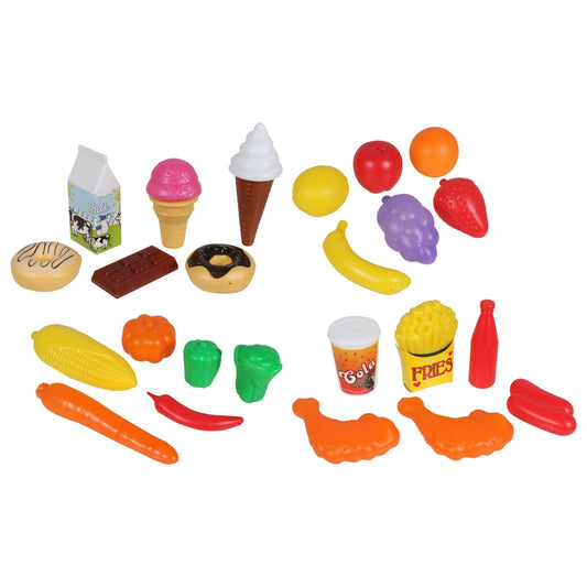 Assorted Play Food, 6-pc. Bags (Pack of 24)