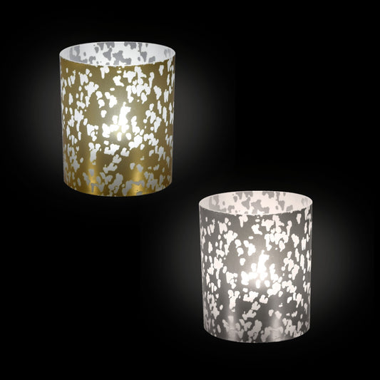 Luminessence Metallic LED Votive Candles (Pack of 24)