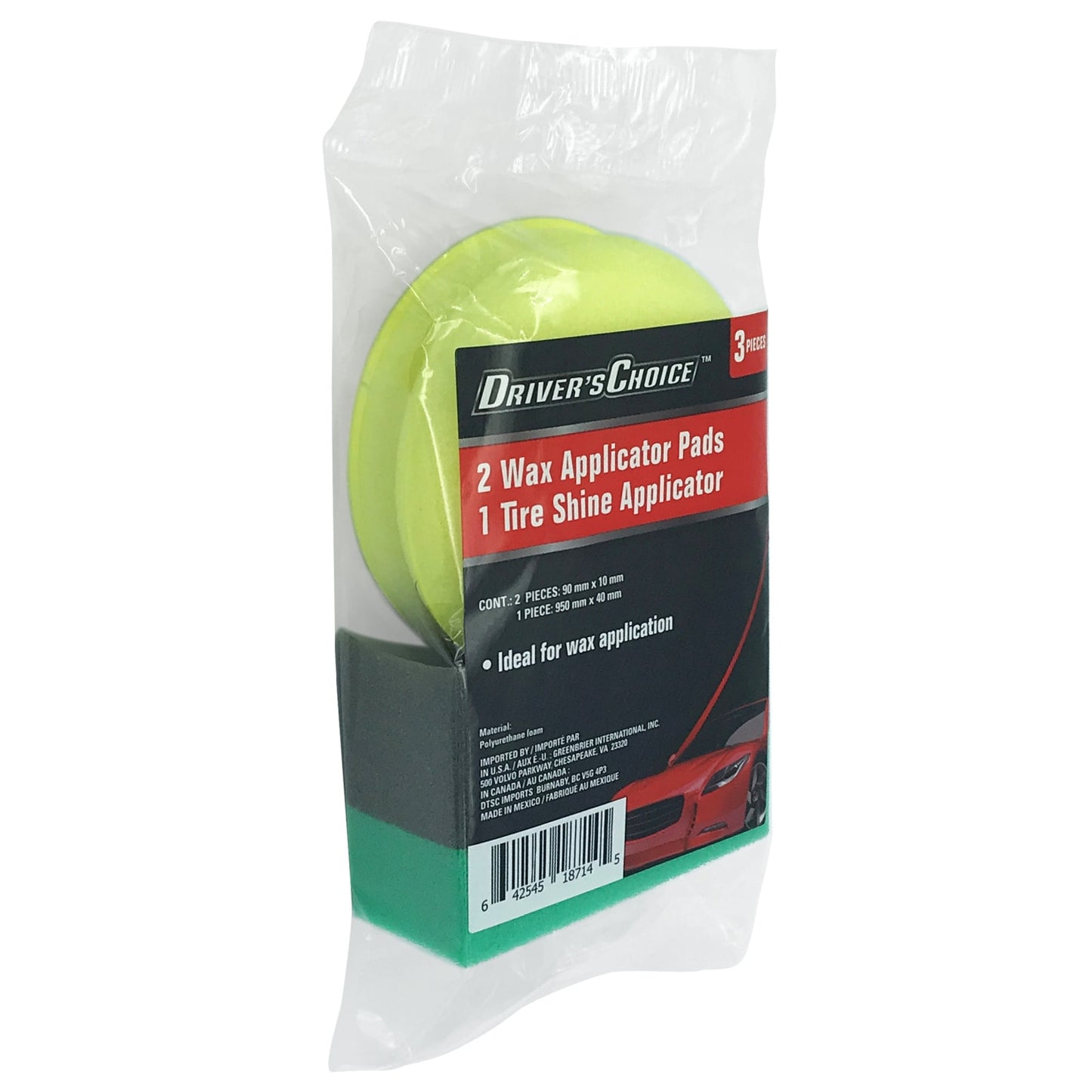 Driver's Choice Wax Applicator Kits (Pack of 12)