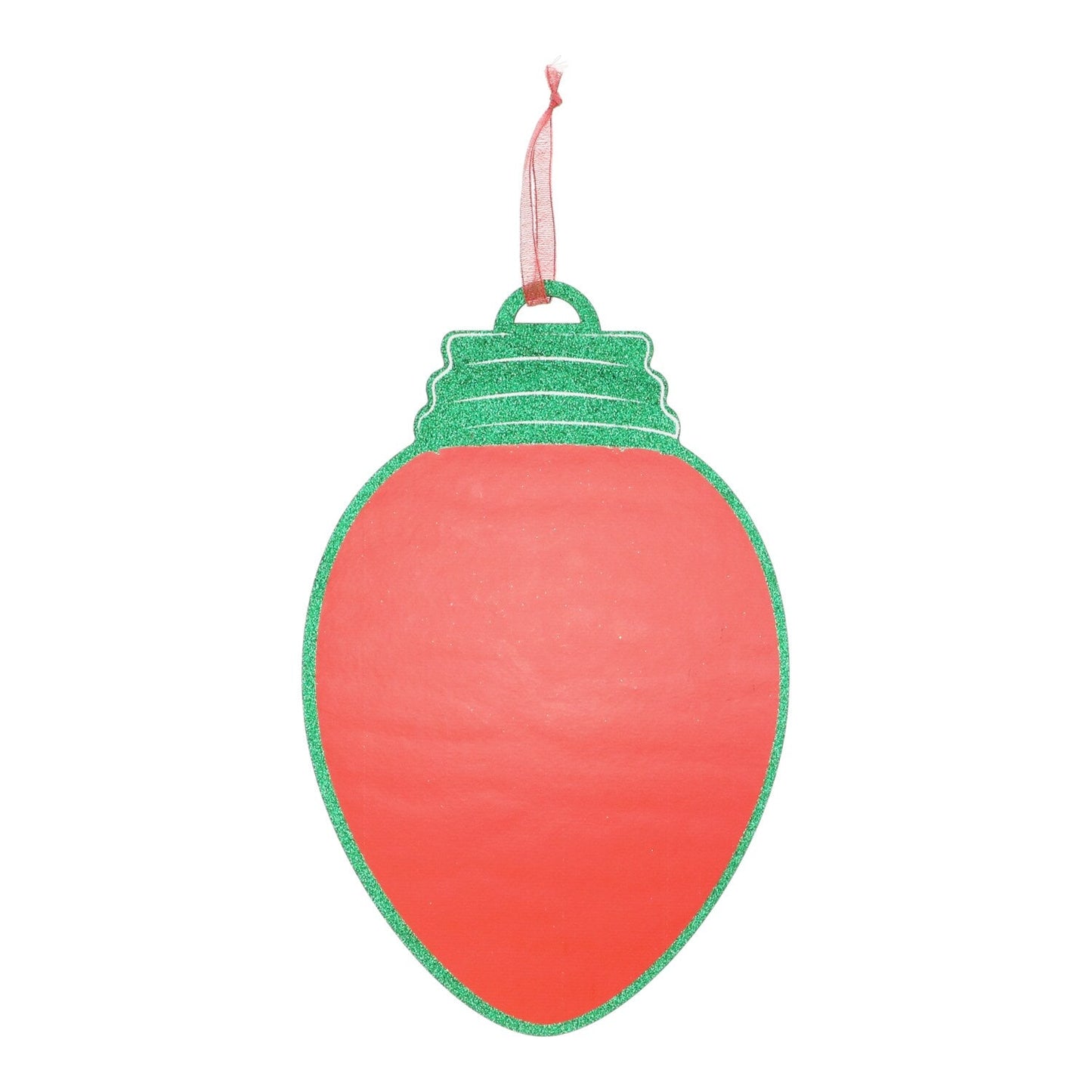 Crafter's Square Christmas Glitter Bulb Wall Décor, 13-in. (Pack of 24)