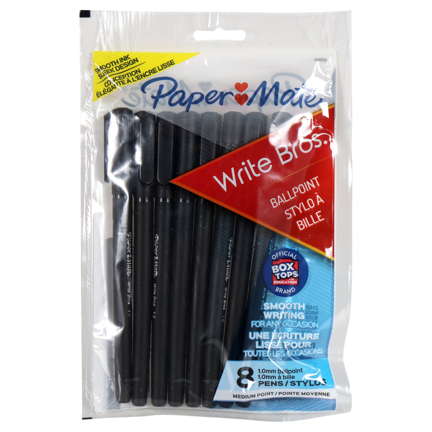 Paper Mate Write Bros Medium Ballpoint Pens, 8-ct. Packs (Pack of 24)