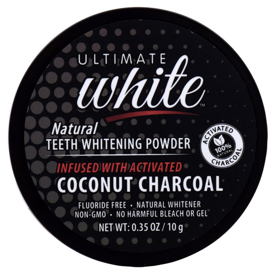 Ultimate White Natural Teeth Whitening Powder, 0.35-oz. Tubs (Pack of 24)