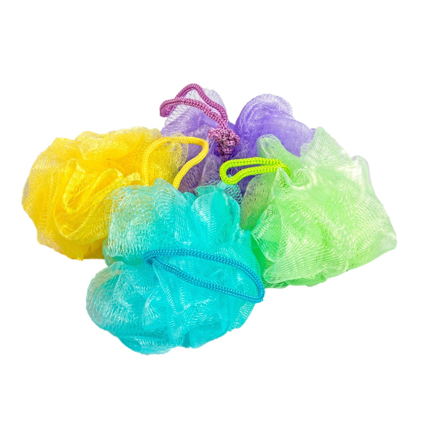 April Bath & Shower Mesh Bath Sponges, 4-ct. Packs (Pack of 24)