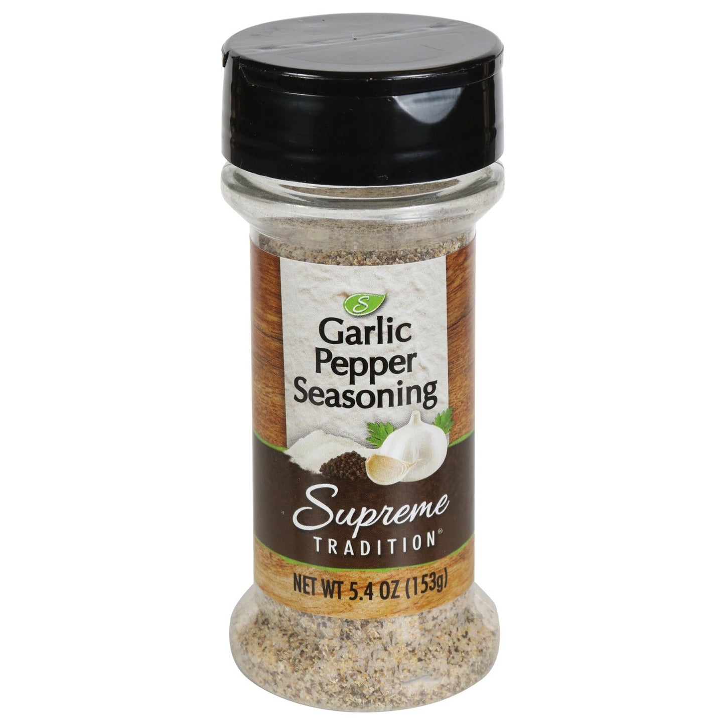 Supreme Tradition Garlic Pepper Seasoning, 5.4-oz. (Pack of 12)