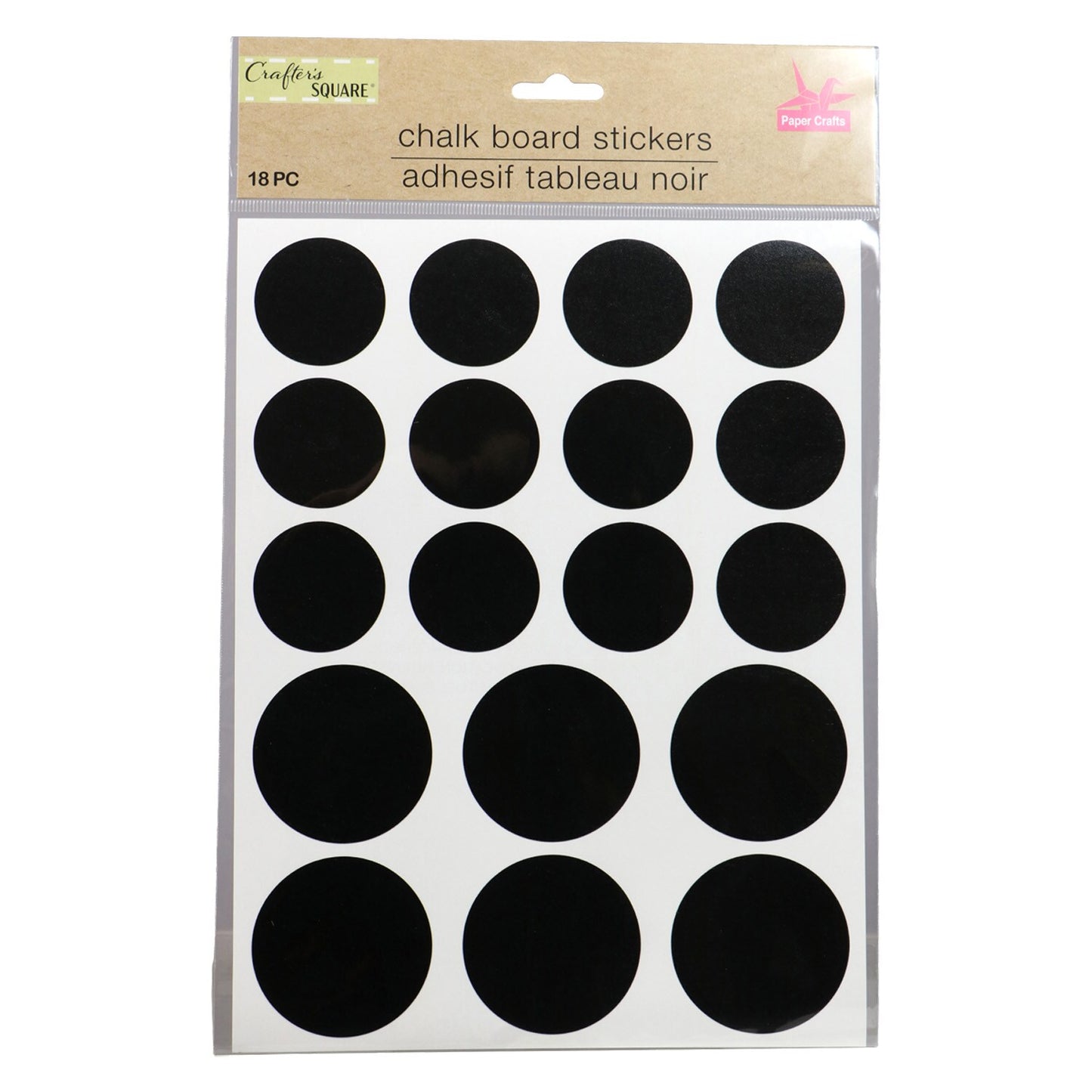 Crafter's Square Chalkboard Stickers (Pack of 36)