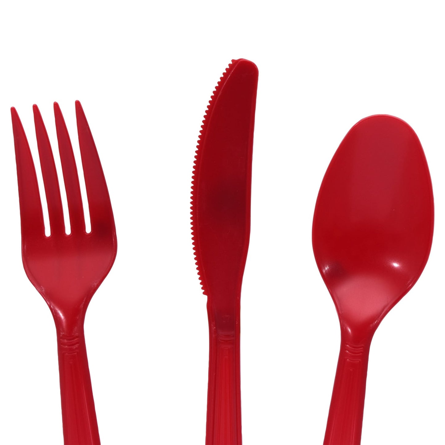 Red Plastic Utensils, 48-ct. Bags (Pack of 24)