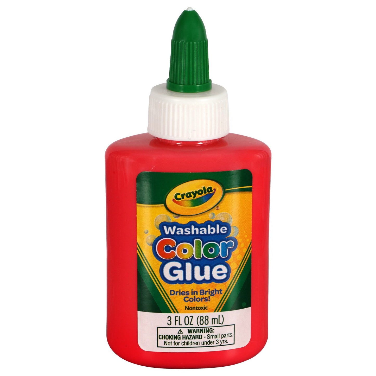 Crayola Washable Color Glue, 3 oz. (Pack of 12)