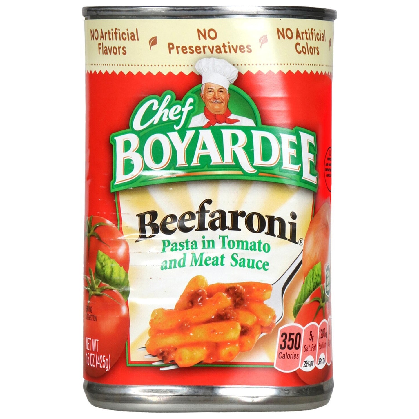 Chef Boyardee Beefraroni, 15 oz. Cans (Pack of 12)