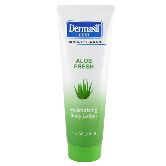Dermasil Aloe Fresh Moisturizing Body Lotion, 8 oz. Tubes (Pack of 4)