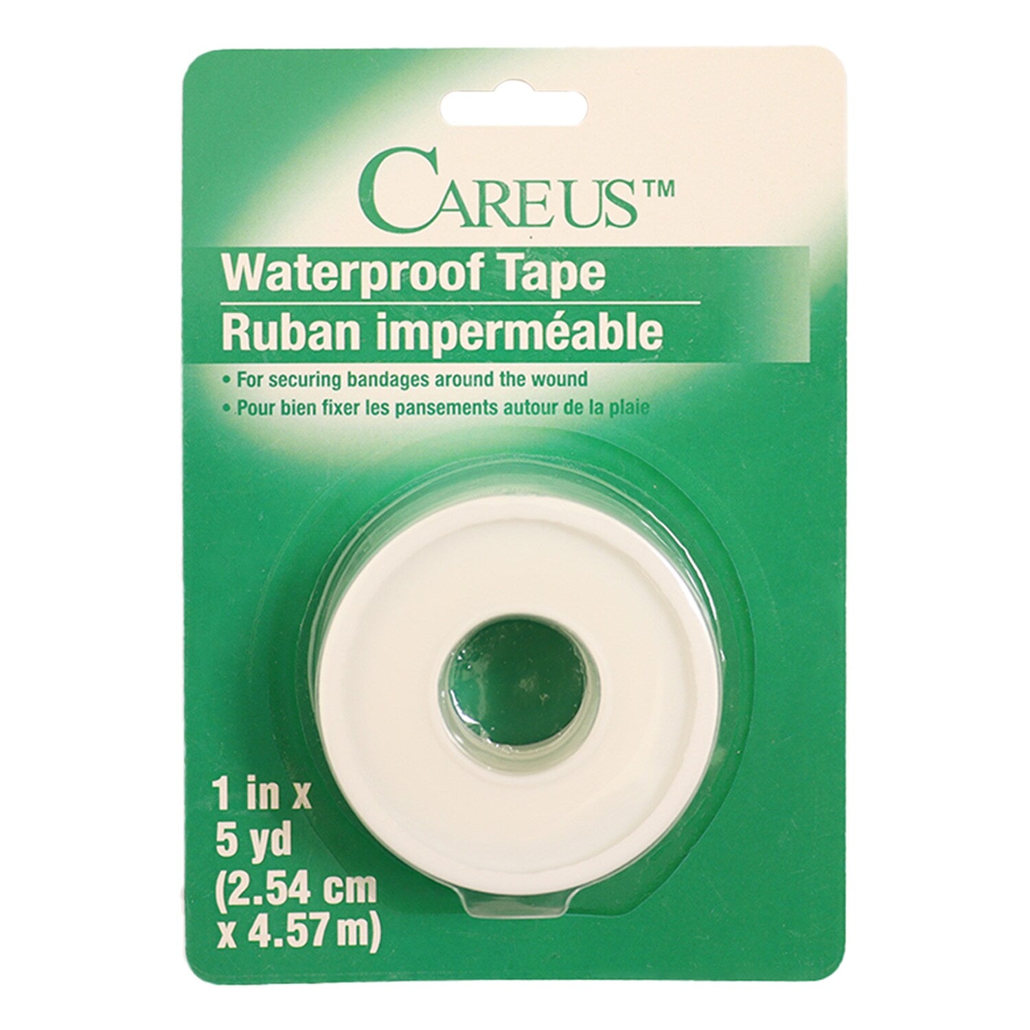 Care Us Waterproof Tape, 1-in. x 5-yd. Packs (Pack of 24)