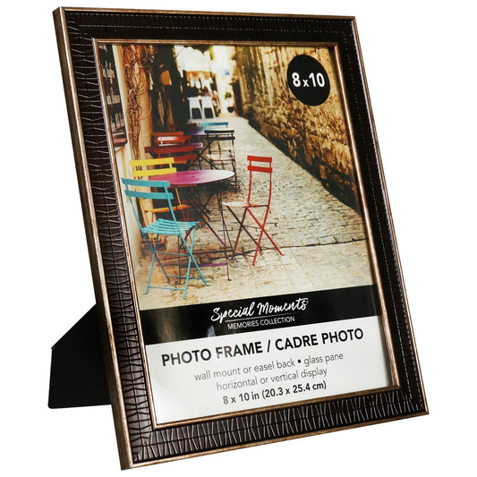 Tribal Pattern Brown Picture Frames, 8x10-in. (Pack of 12)