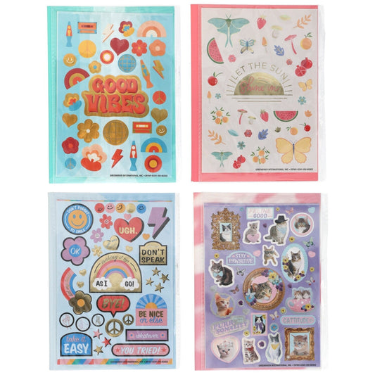 Jot Journals with DIY Stickers, 5x7 in. (Pack of 36)