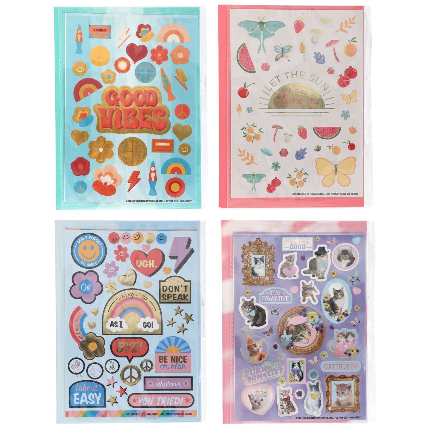 Jot Journals with DIY Stickers, 5x7 in. (Pack of 36)
