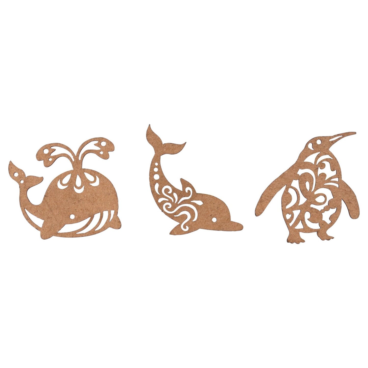 Crafter's Square Laser Sea Animal Craft Boards, 6-ct. Packs (Pack of 36)