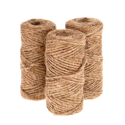 Tool Bench Hardware Natural Jute Twine, 3 Roll Packs (Pack of 24)