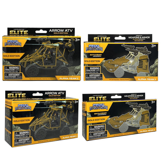 Final Faction ATV Toys for Kids, (Pack of 24)