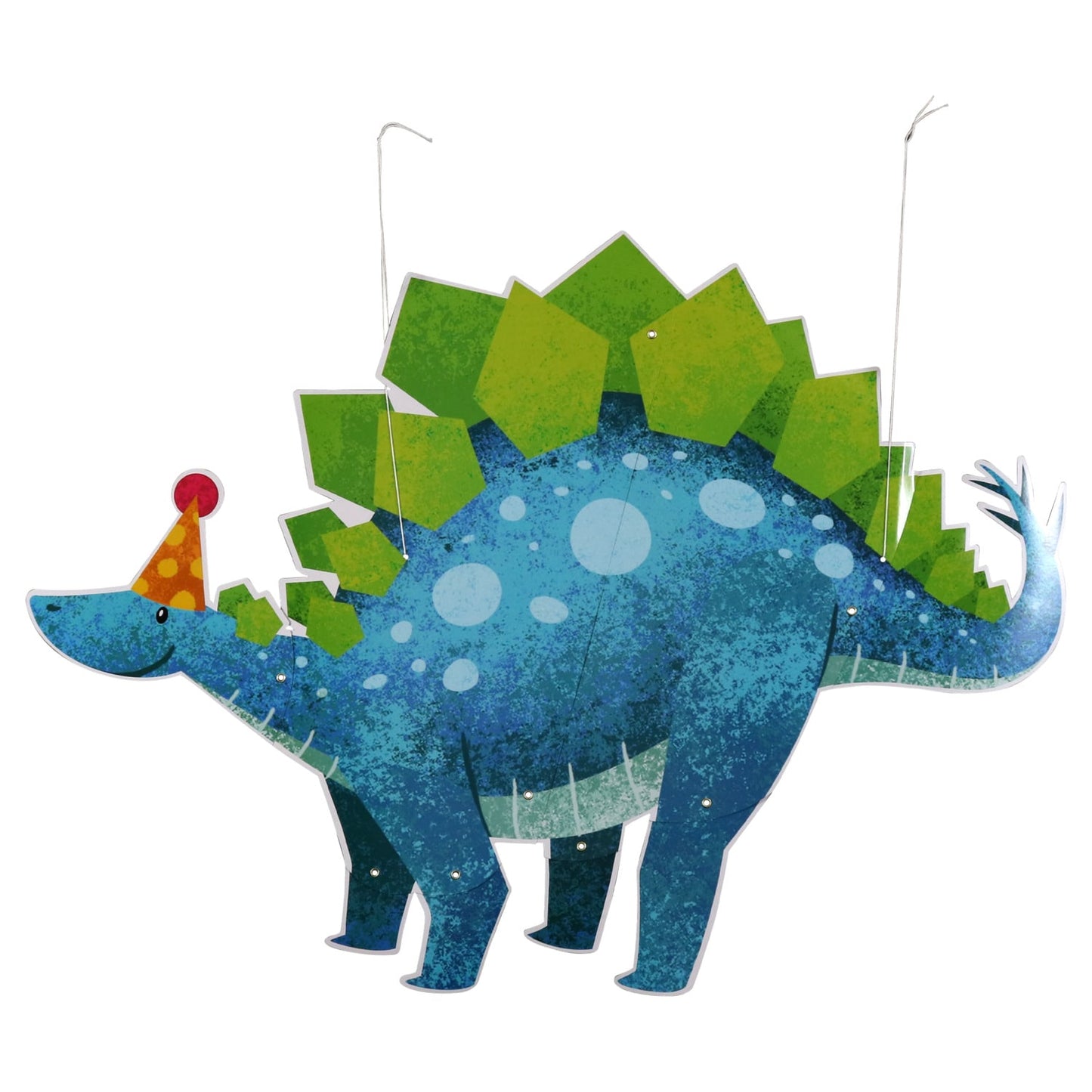 Hanging Paper Jointed Dinosaur Cutouts, 30x21.5 in. (Pack of 36)