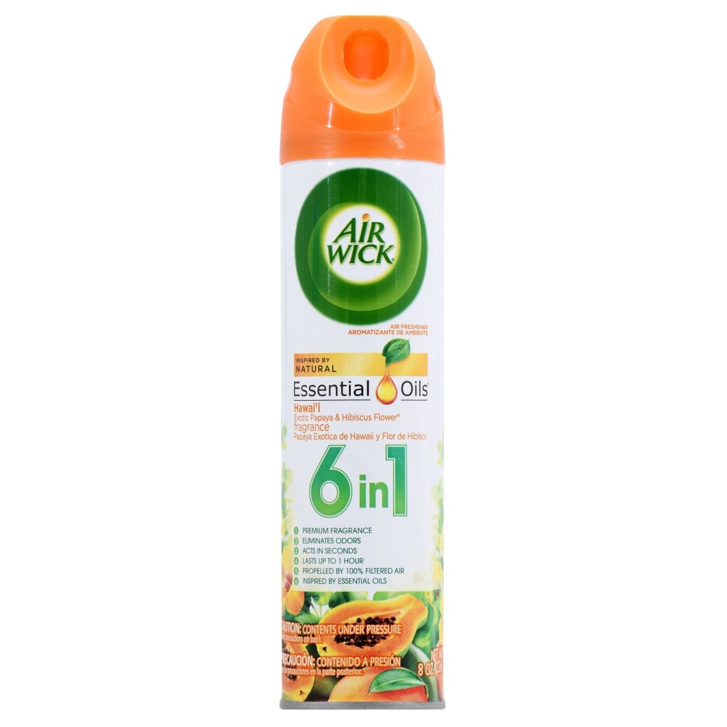 Air Wick Mango and Hibiscus Air Fresheners, 8-oz. Cans (Pack of 12)