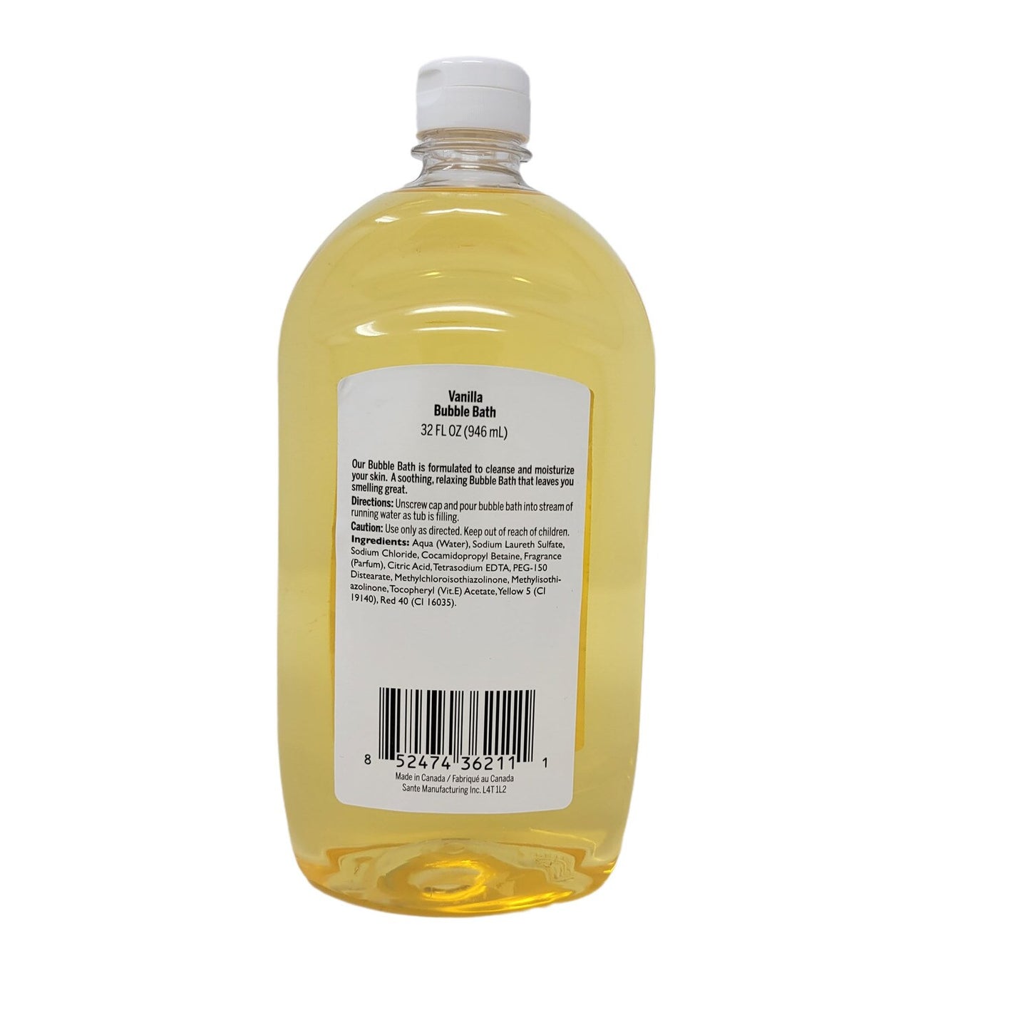 Eves St. Claire Vanilla Bubble Bath with Vitamin E, 32 oz. (Pack of 12)