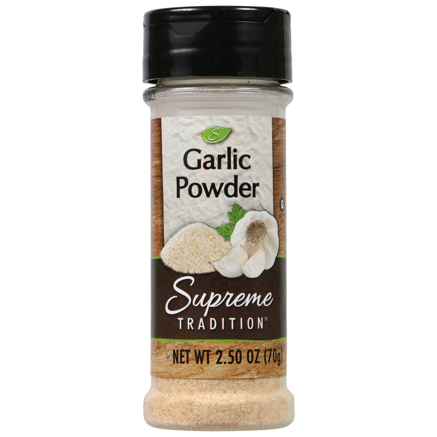 Supreme Tradition Garlic Powder, 2.5-oz. Bottles (Pack of 12)