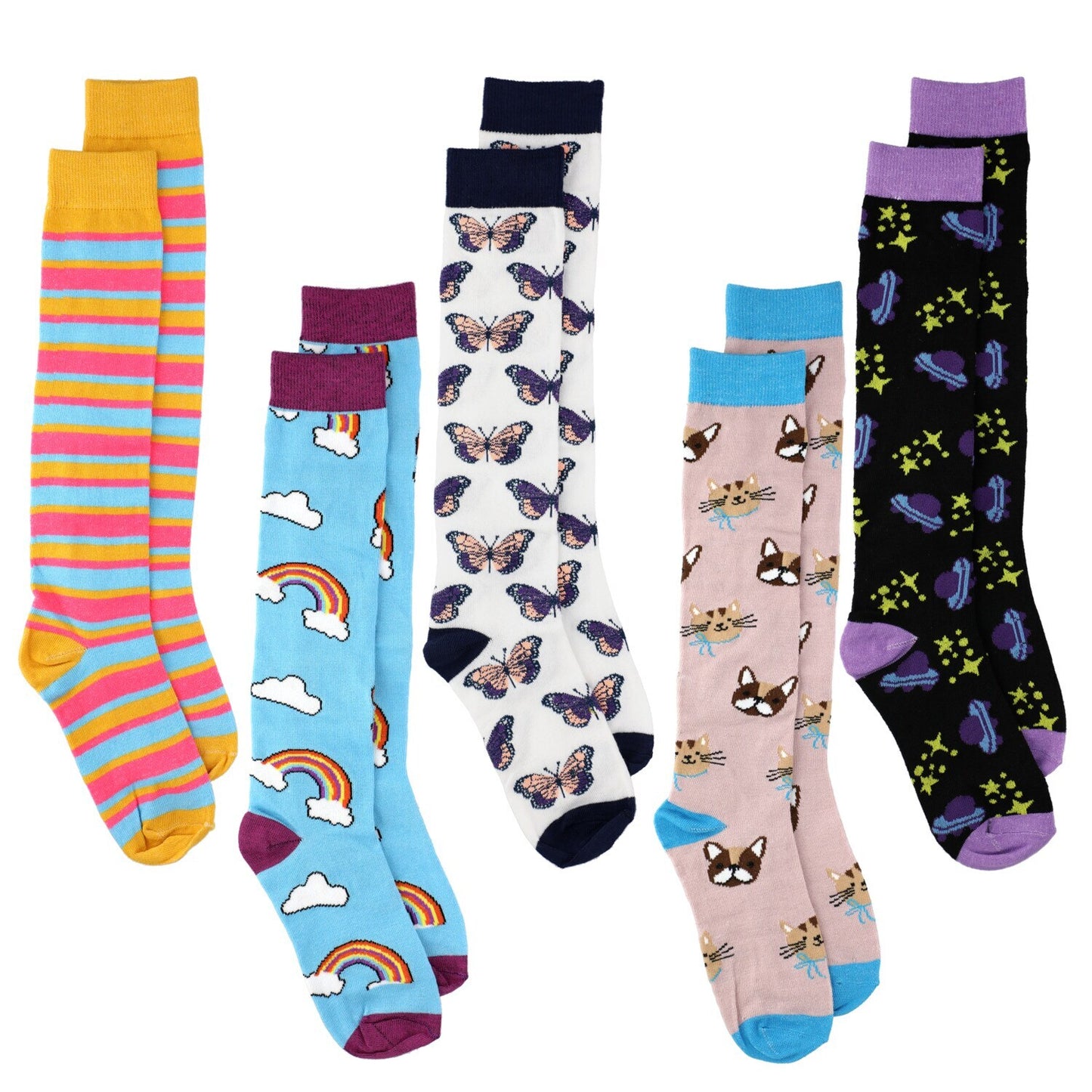 Juncture Ladies Fashion Knee High Socks (Pack of 36)