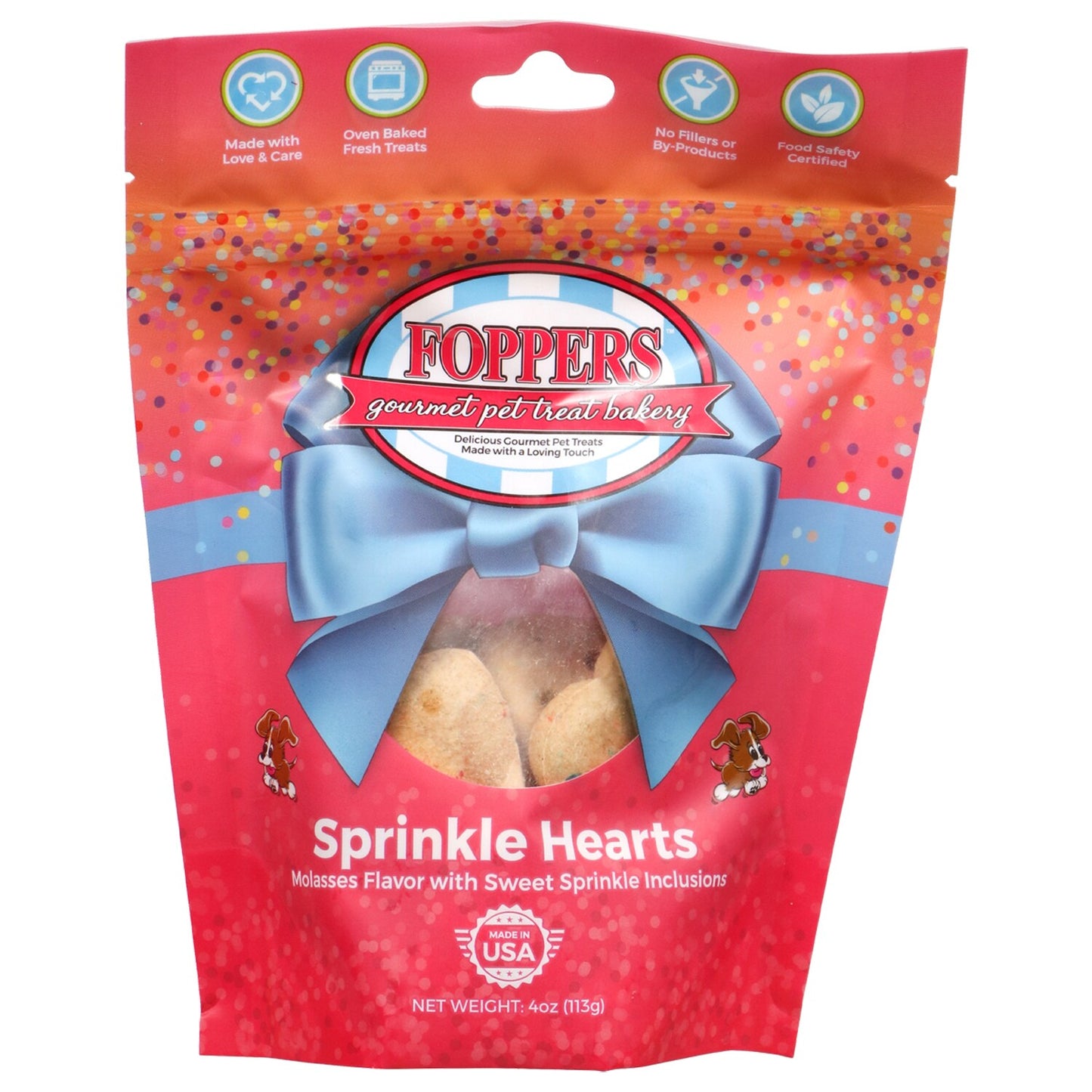 Foppers Fresh Baked Dog Treats (Pack of 10)