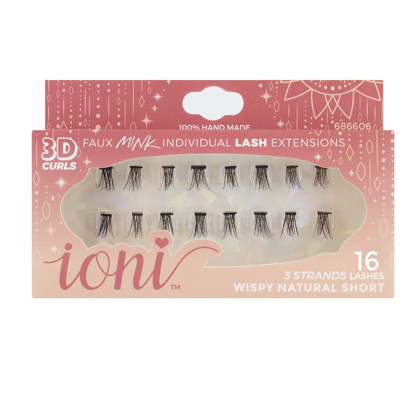Ioni Wispy Short Lash Extensions, 16-ct. Packs (Pack of 36)
