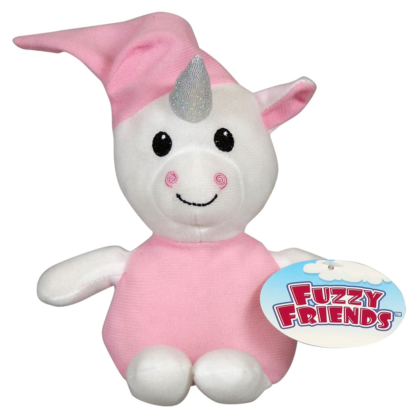 Fuzzy Friends Pajama Party Animal Plushies, 9-in. (Pack of 4)