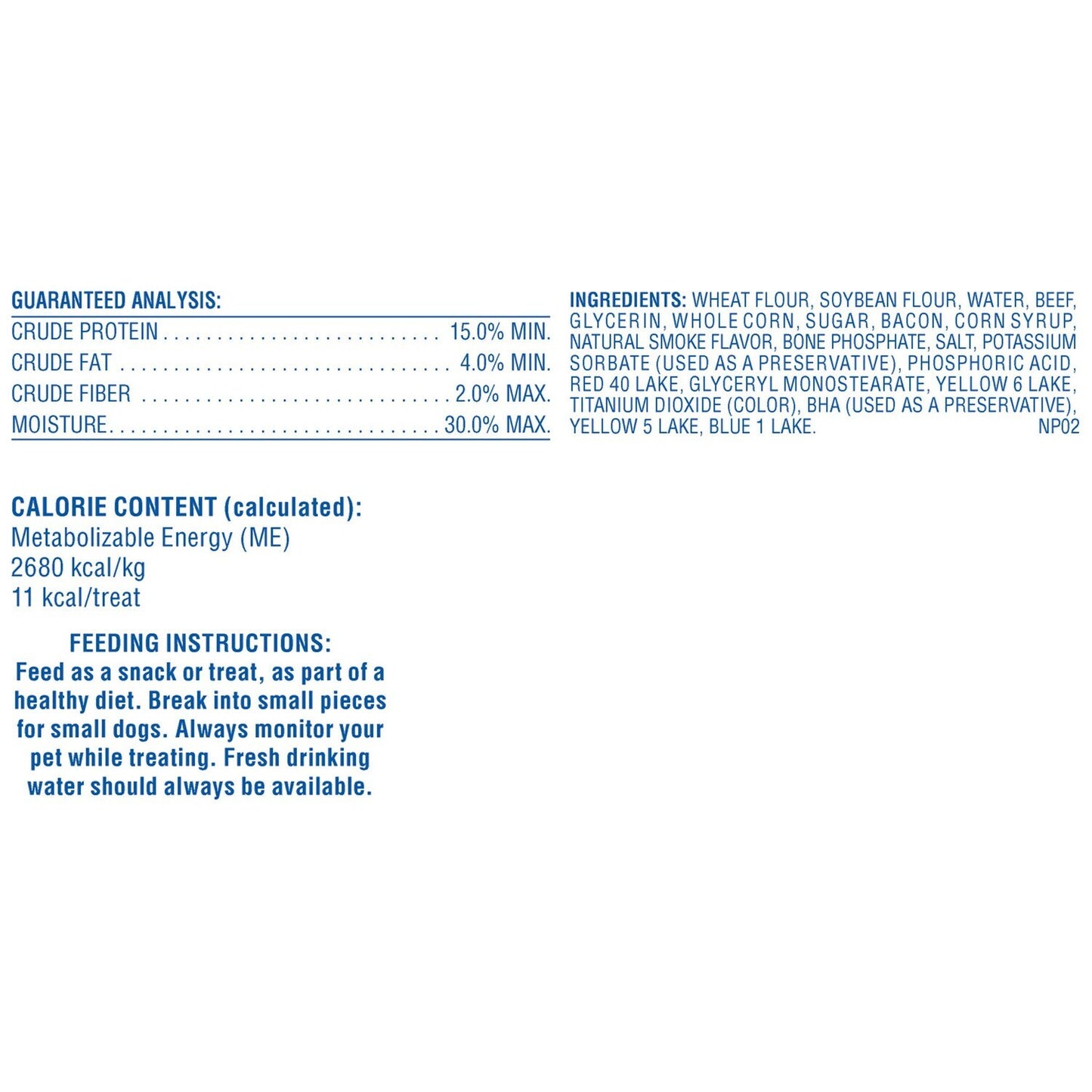 Canine Carry Out Bacon-Flavored Dog Snacks, 5 oz. Bags (Pack of 10)