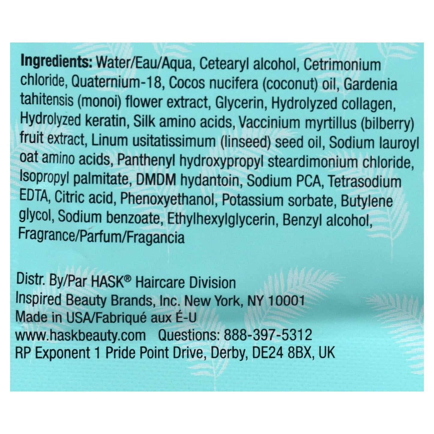 Beginnings by Hask Nourishing Coconut Oil, 1-fl.oz. (Pack of 24)