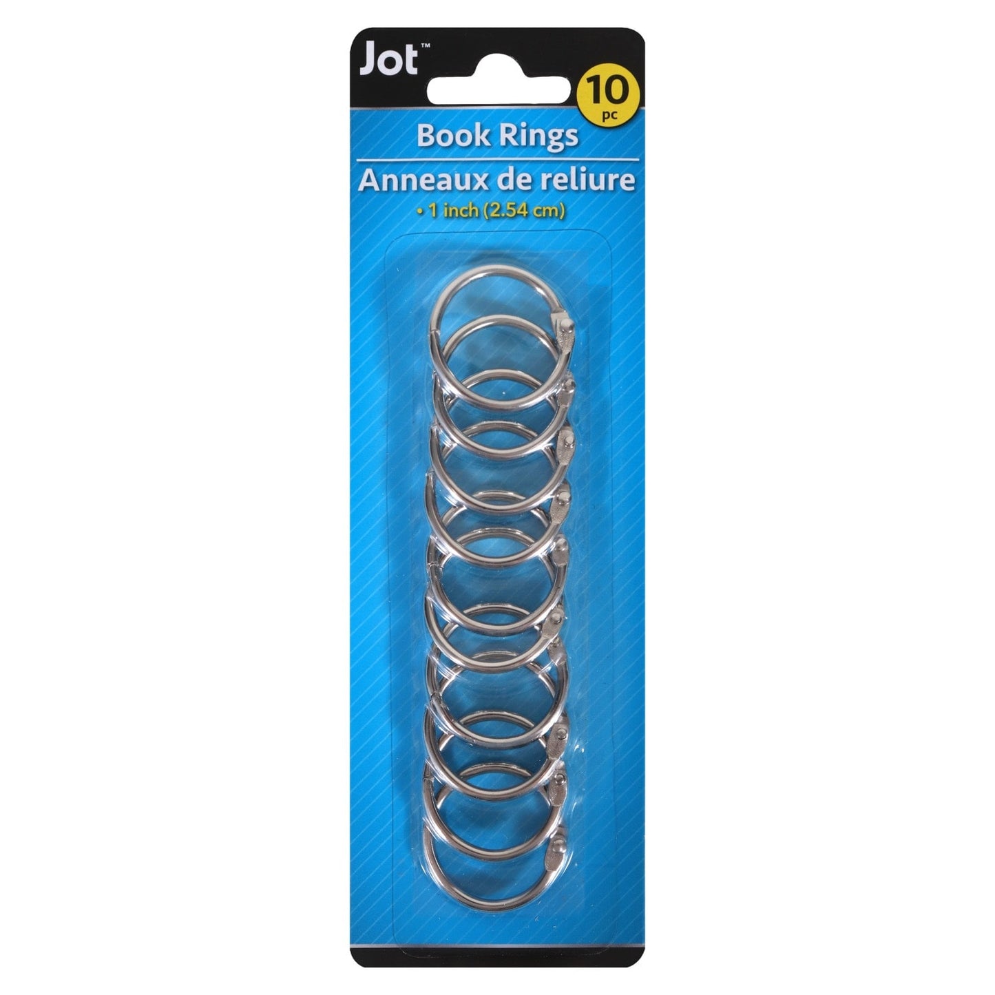 Jot Metal Book Rings (Pack of 24)