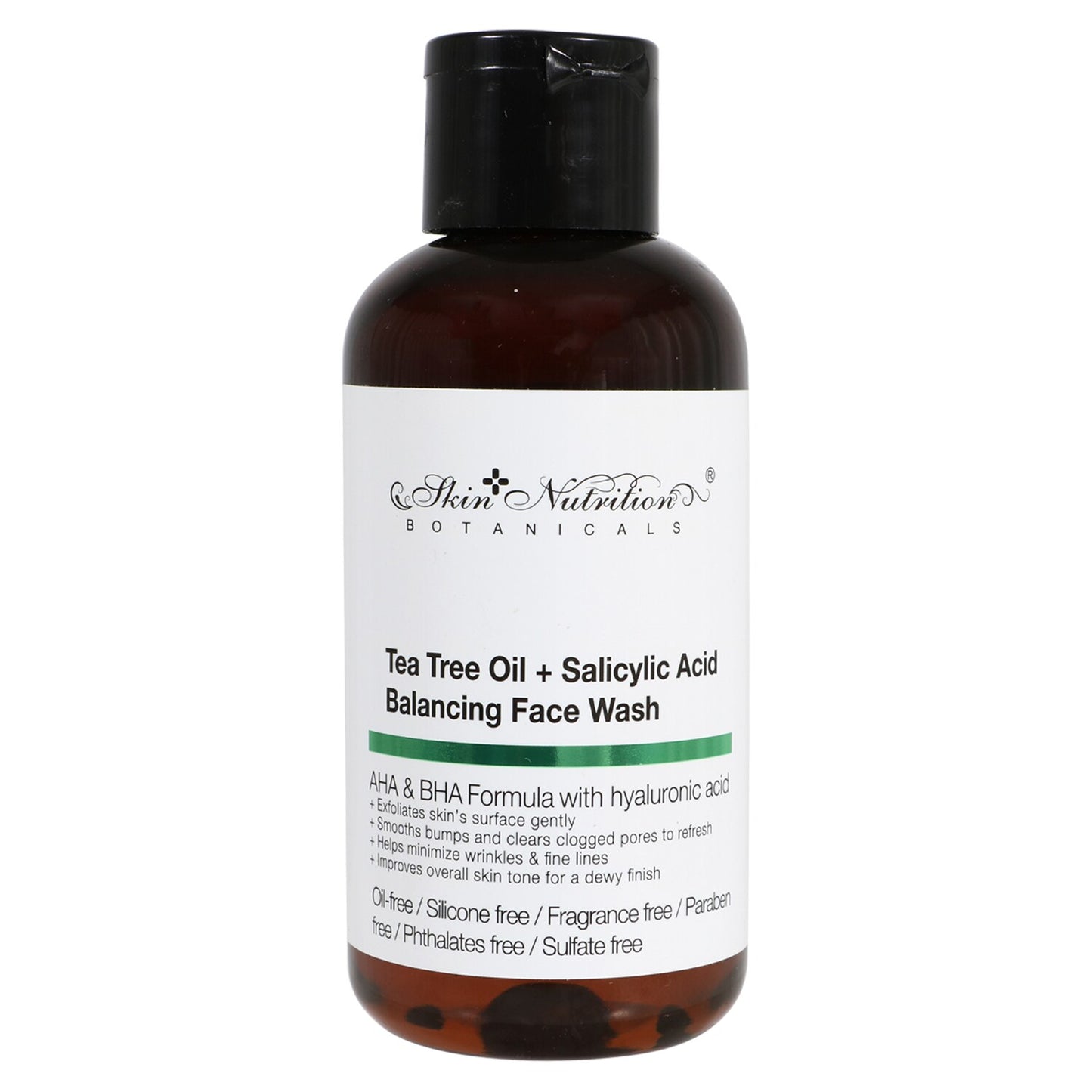 Skin Nutrition Botanical Tea Tree Oil Salicylic Acid Balancing Face Wash 1oz (24