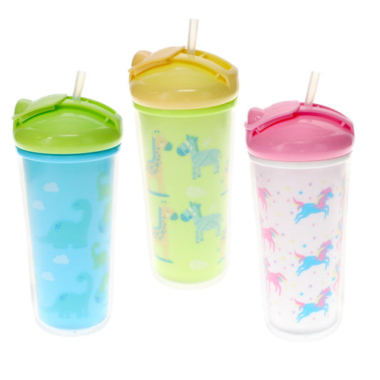 Sippy Cup with Straw, 12-oz. (Pack of 16)