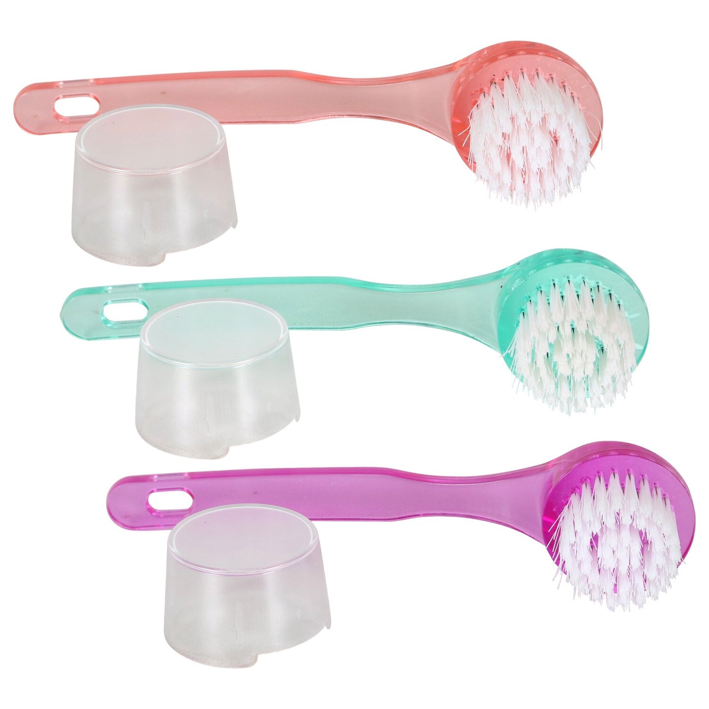 April Bath & Shower Revitalizing Facial Brushes, 6 in. (Pack of 24)